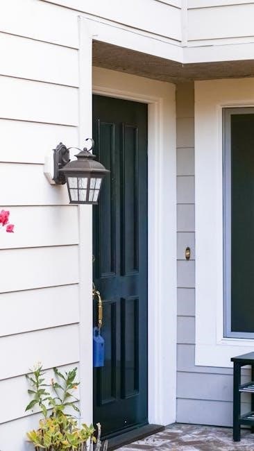 zowill door lock manual
